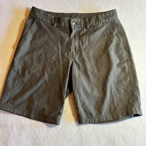 Lululemon Athletica Commission Mens Gray Casual Golf Shorts Size 30